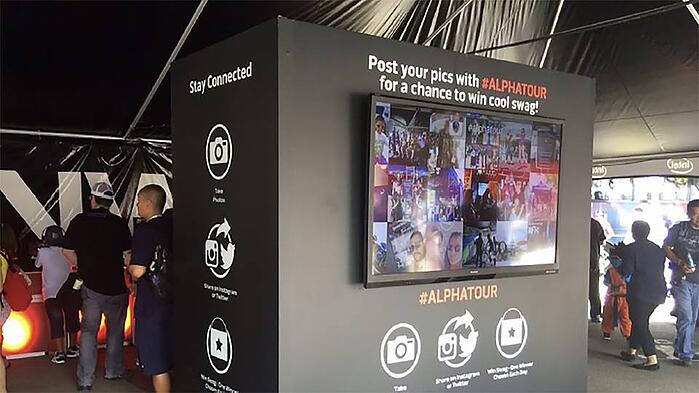 展會屏幕，展會現場，展會