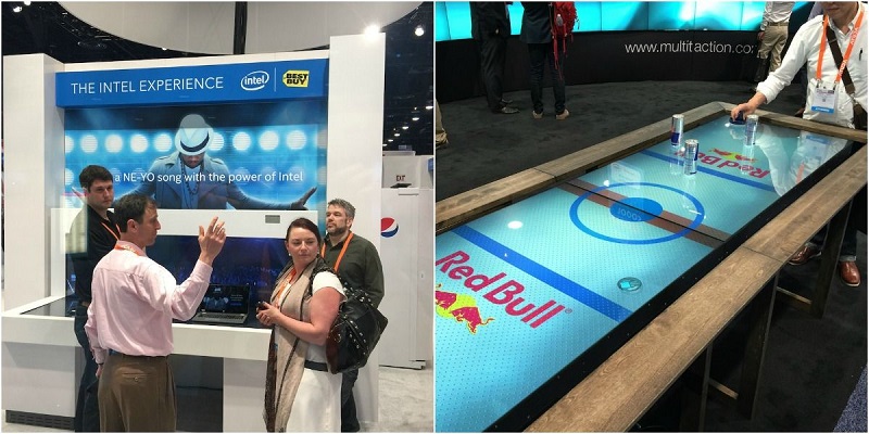 紅牛展臺設計，展臺游戲，紅牛互動展臺